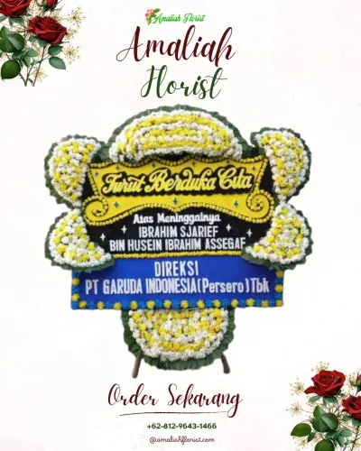 Papan Bunga Duka di Sumberputih